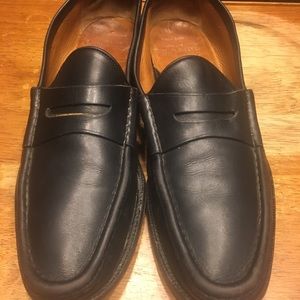 Ralph Lauren polo men black penny loafers:10